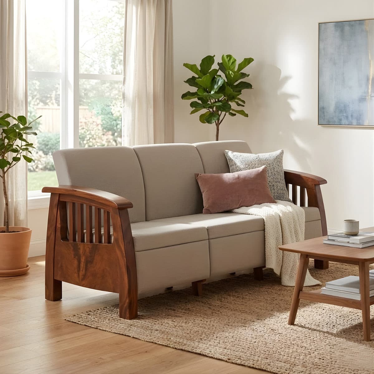Aspire 3 Seater Plastic Sofa