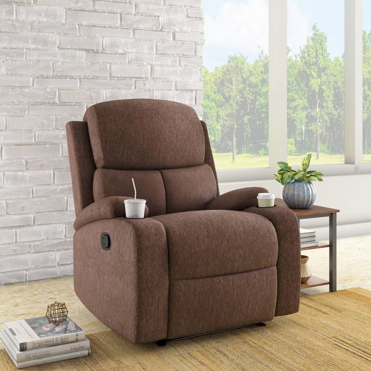 Matt 1 Seater Manual Recliner