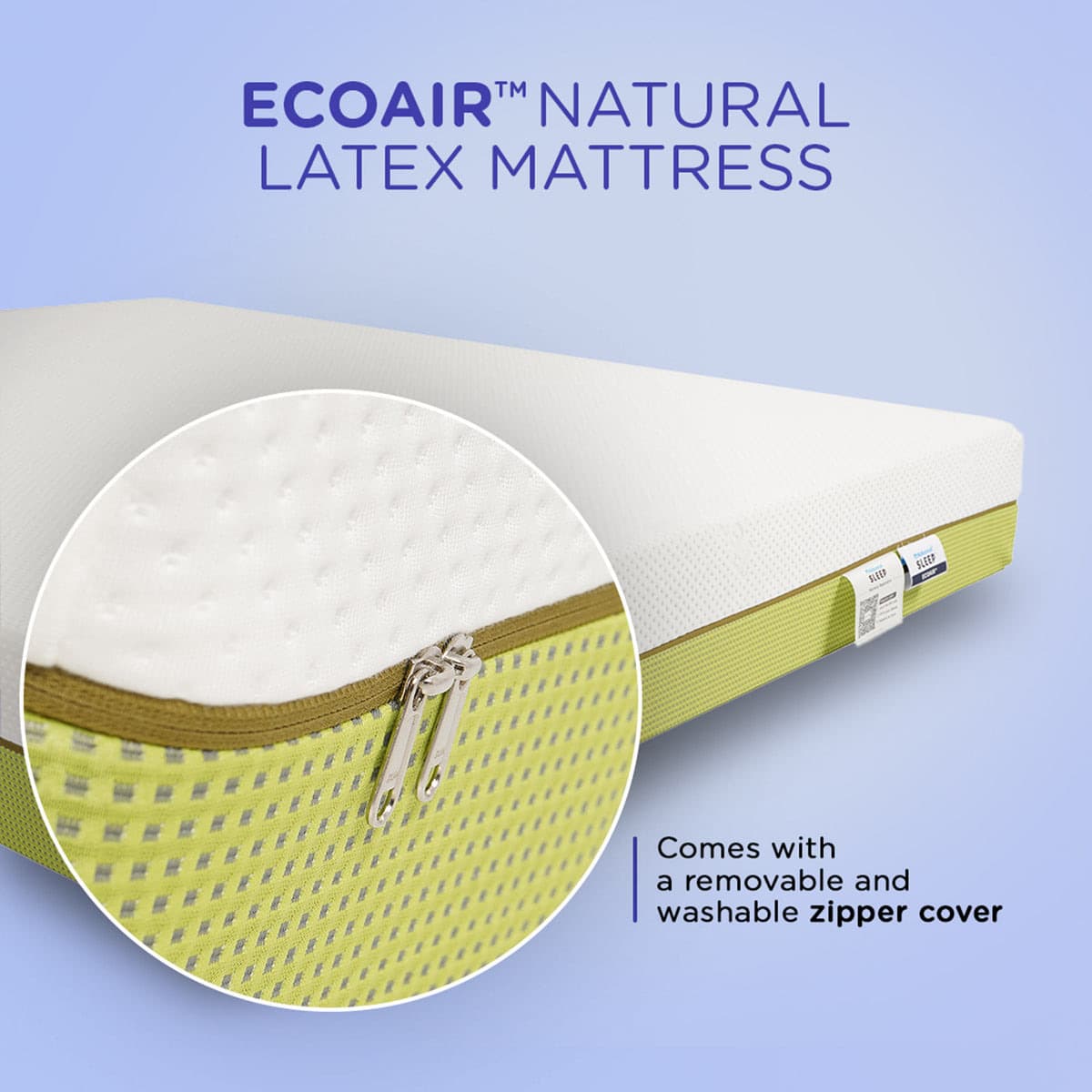 Sleep ECOAIR™ Latex 8" Queen Mattress